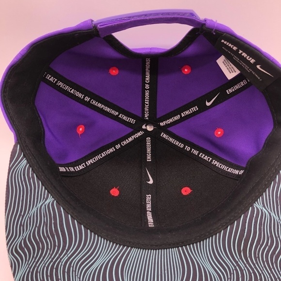 NIKE AND KD BALL CAP - BRIGHT PURPLE, AQUA, NEON ORANGE AND BLACK - ONE SIZE - Picture 7 of 12